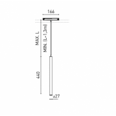 5,6W pakabinamas šviestuvas...