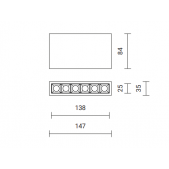 Paviršinio montavimo...