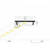 LED juostos profilis FIX12,...