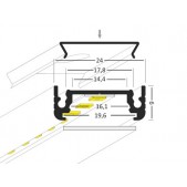 LED juostos profilis...