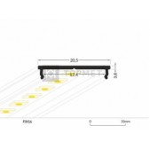 LED juostos profilis FIX16,...