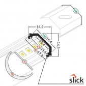 LED juostos profilis...