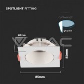 GU10 lemputės rėmelis...