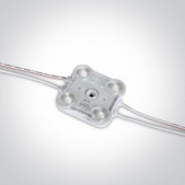 4x0,5W/10W/m LED modulis,...