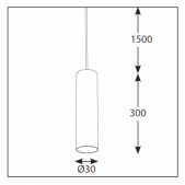 10W šviestuvas į magnetines...