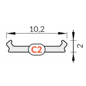 LED juostos profilio...