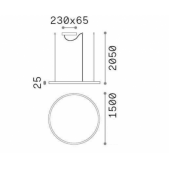 83W pakabinamas šviestuvas...