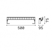 20W paviršinis lauko...