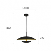 16W LED pakabinamas...