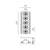 10,5W užglaistomas...