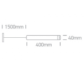 9W pakabinamas šviestuvas į...