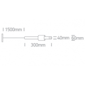 7W pakabinamas šviestuvas į...