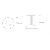 12W COB LED įleidžiamas...