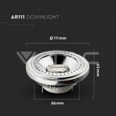 12W LED lemputė, G53,...