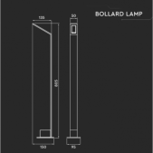5W LED pastatomas lauko...