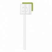 Sieninis laikiklis, RAL...