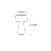 3W LED įkraunamas stalo...
