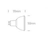 1W LED COB lemputė, GU10,...