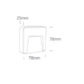 1,5W LED sieninis...