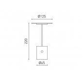 2,6W LED nešiojamas,...