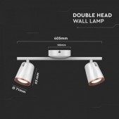 2x5W LED paviršinis...