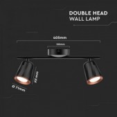 2x5W LED paviršinis...