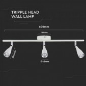 3x4,5W LED...