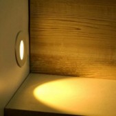 3W LED sieninis įleidžiamas...