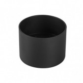 GU10 lemputės rėmelis, juodas