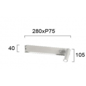 3+6W LED sieninis...