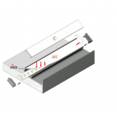 LED juostos profilis GLOW12...