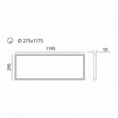 40W LED panelė NELIO,...