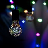 3W LED 3D lemputė, A60,...