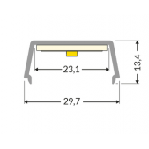 LED juostos profilis...