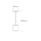 3W įkraunamas stalo...