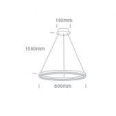 40W LED pakabinamas...