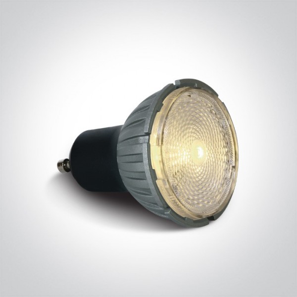 7W LED COB lemput GU10 3000K dimeriuojama