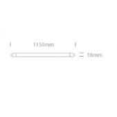 16W LED lempa T5, 4000K,...