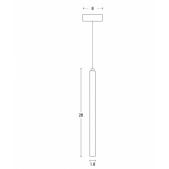 3W LED pakabinamas...