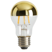 4W LED lemputė, E27, aukso...