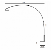 13W LED pastatomas...