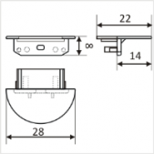 LED juostos profilio...