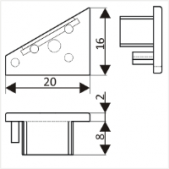 LED juostos profilio...