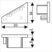 LED juostos profilio...