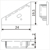 LED juostos profilio...