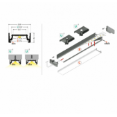 LED juostos paviršinis...