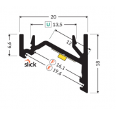LED juostos kampinis...