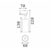 15W akcentinis šviestuvas į...