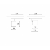 35,7W LED akcentinis...