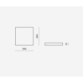 39W LED panelė AGAT...